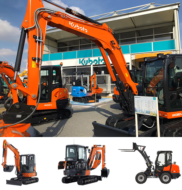 KUBOTA-Minibagger