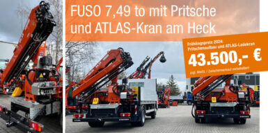 FUSO-ATLAS-Kran-Fahrzeuge Angebot